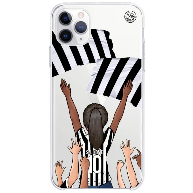 Capinha estilo Atlético Mineiro - Torcedora Rabo de Cavalo