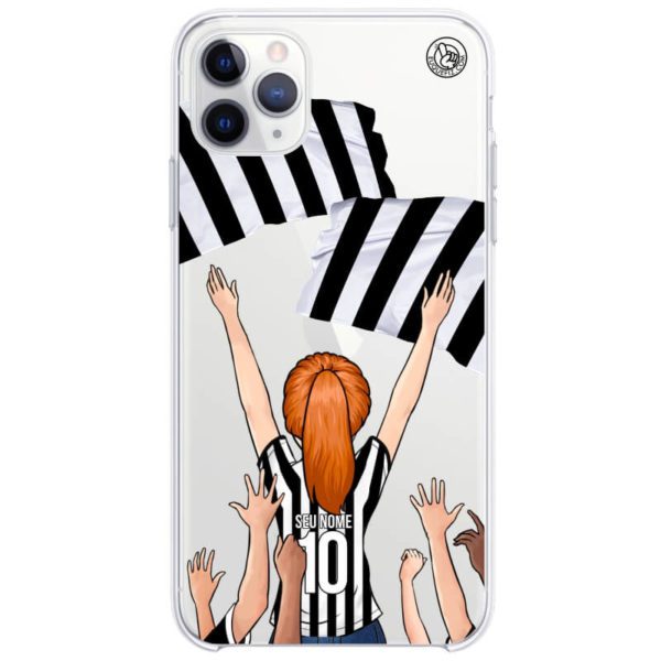 Capinha estilo Atlético Mineiro - Torcedora Rabo de Cavalo