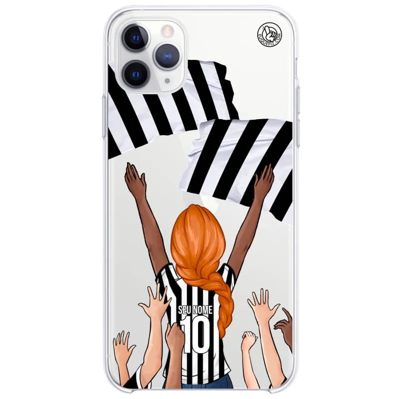 Capinha estilo Atlético Mineiro - Torcedora Cabelo Trançado