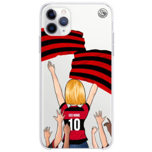 Capinha estilo Flamengo - Torcedora Cabelo Chanel