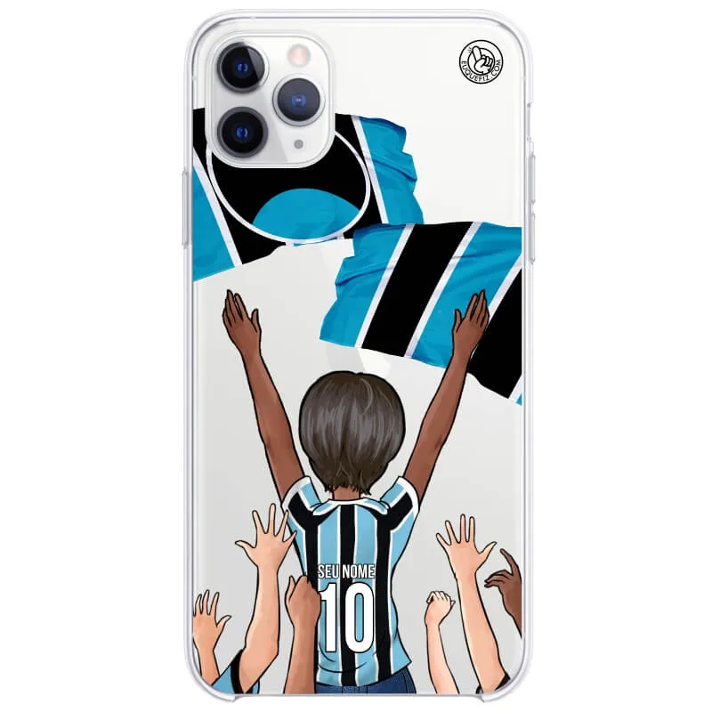 Capinha estilo Grêmio - Torcedora Cabelo Curto