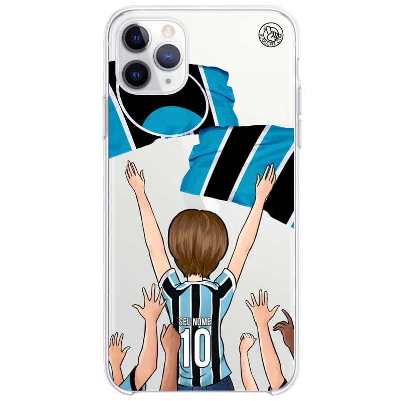 Capinha estilo Grêmio - Torcedora Cabelo Curto