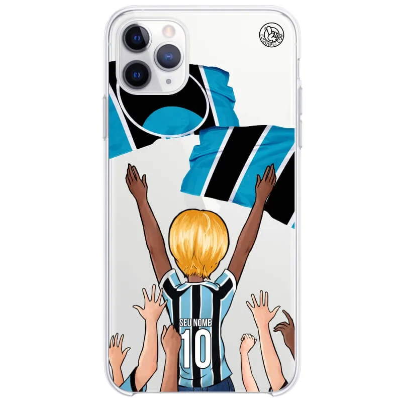 Capinha estilo Grêmio - Torcedora Cabelo Curto