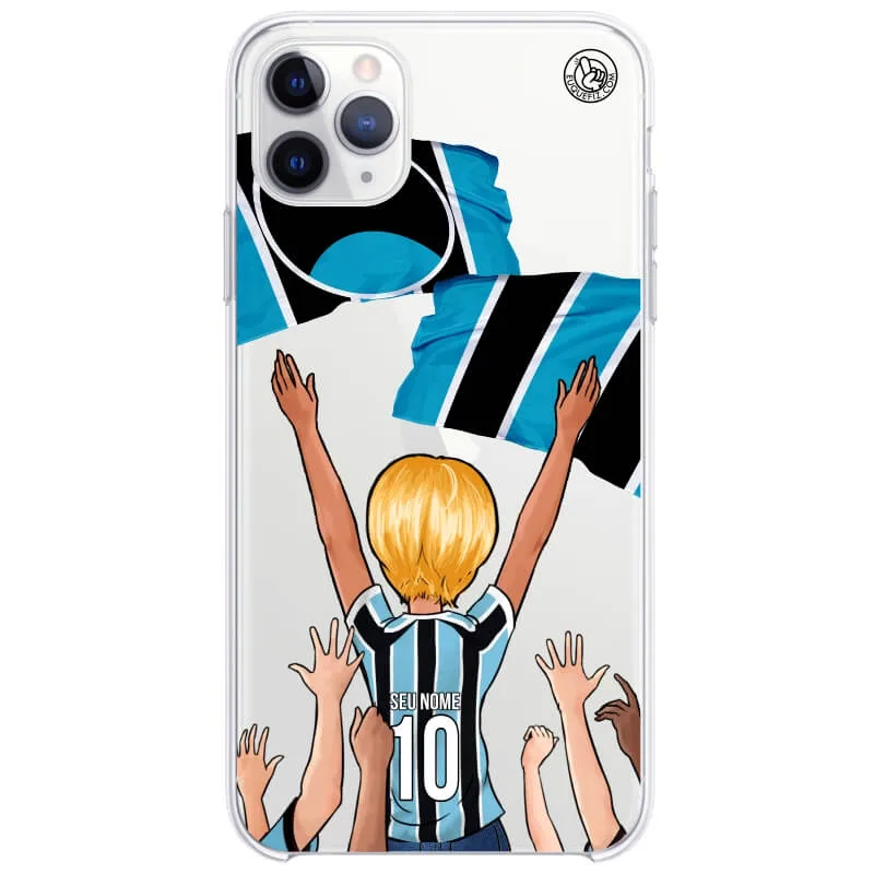 Capinha estilo Grêmio - Torcedora Cabelo Curto