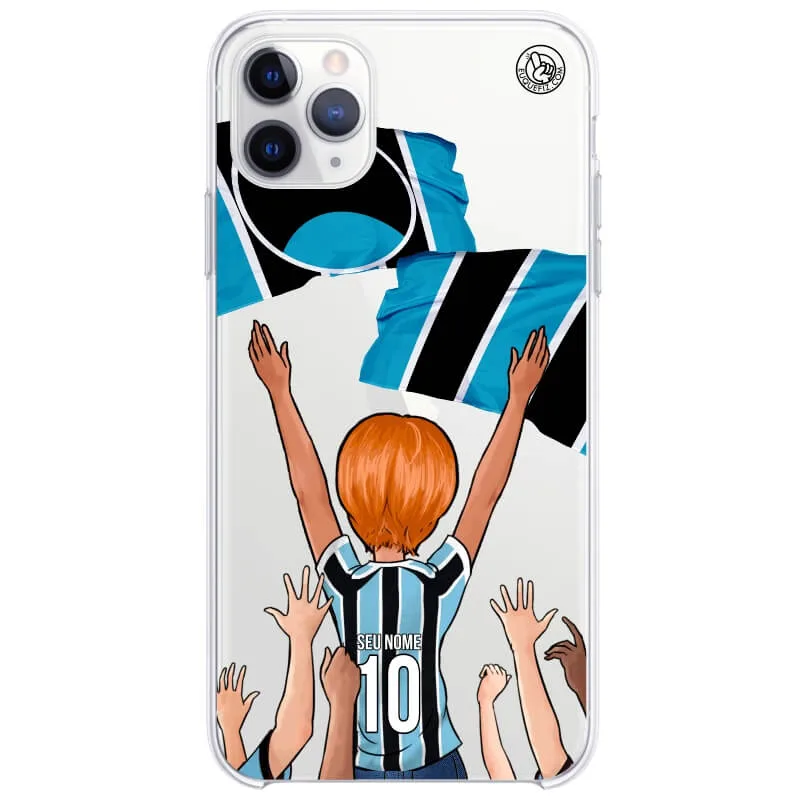 Capinha estilo Grêmio - Torcedora Cabelo Curto