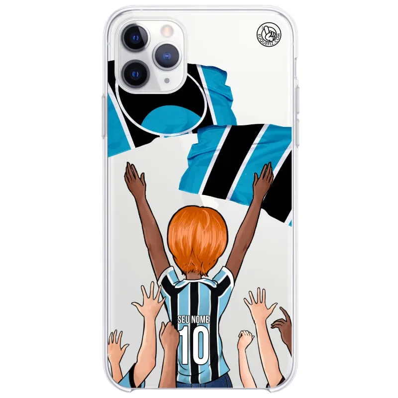 Capinha estilo Grêmio - Torcedora Cabelo Curto