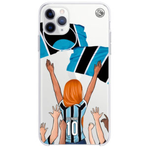 Capinha estilo Grêmio - Torcedora Cabelo Longo