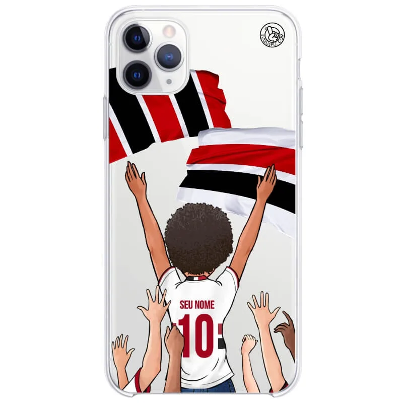 Capinha estilo São Paulo - Torcedora Cabelo Black Power