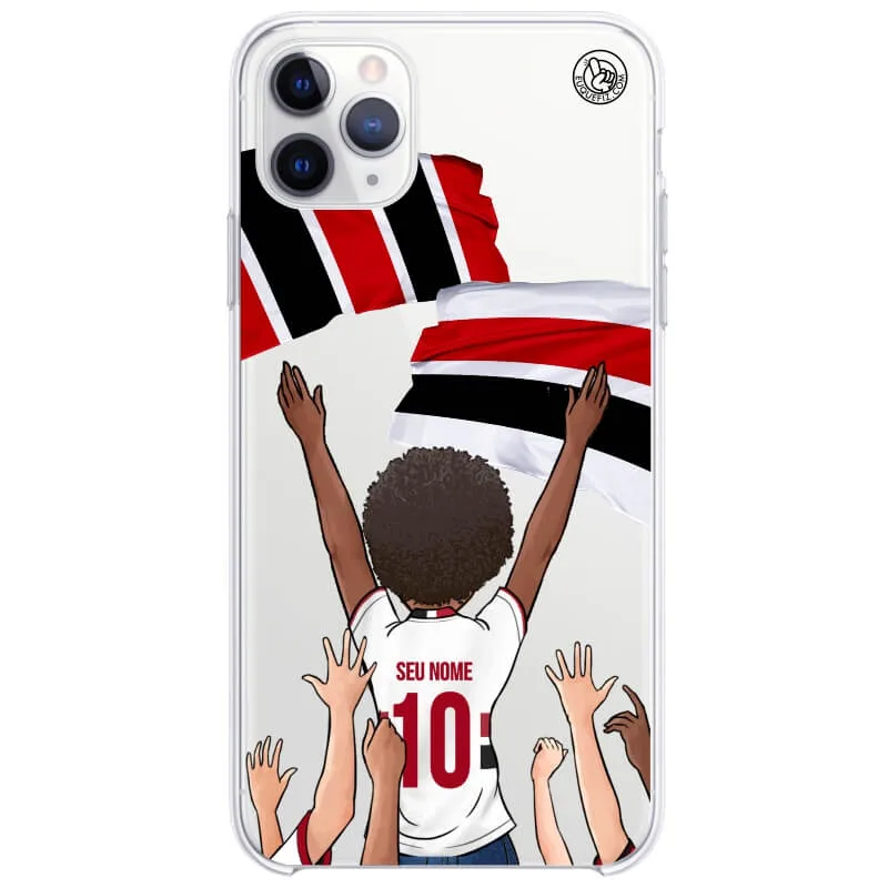 Capinha estilo São Paulo - Torcedora Cabelo Black Power