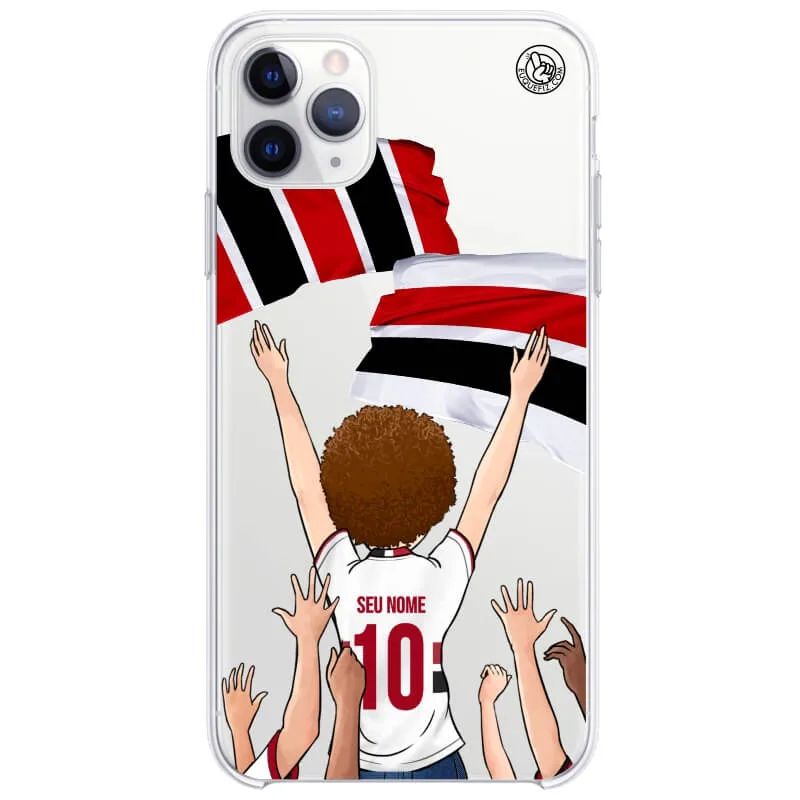 Capinha estilo São Paulo - Torcedora Cabelo Black Power