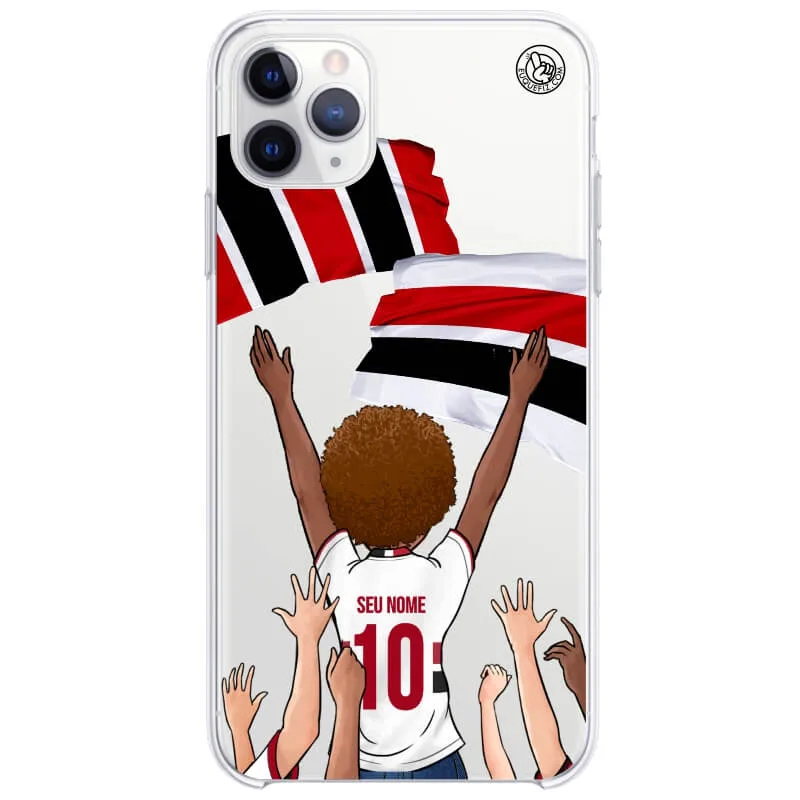 Capinha estilo São Paulo - Torcedora Cabelo Black Power