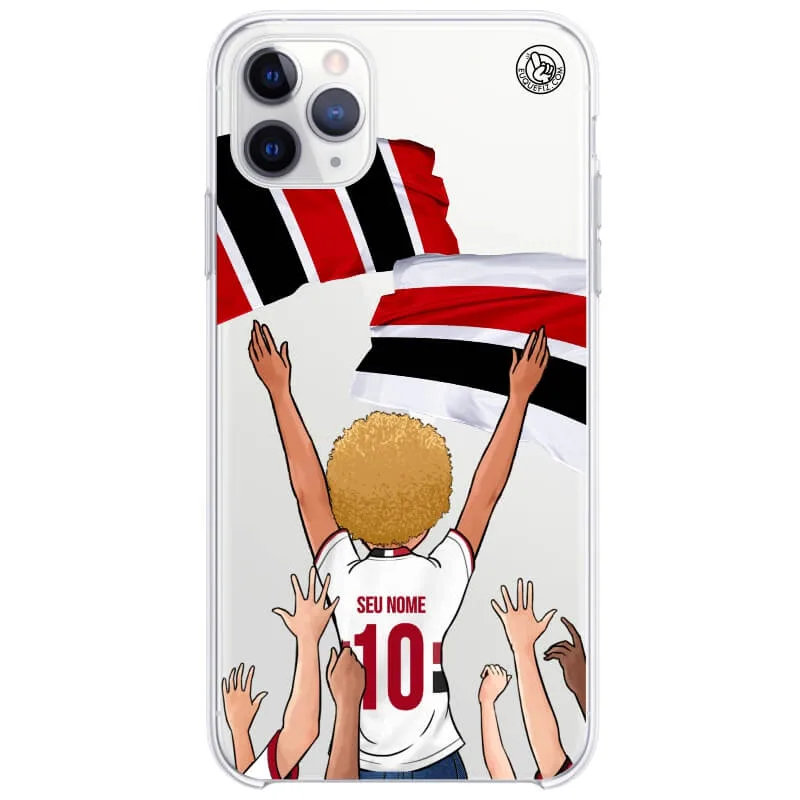 Capinha estilo São Paulo - Torcedora Cabelo Black Power