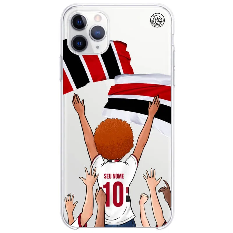 Capinha estilo São Paulo - Torcedora Cabelo Black Power