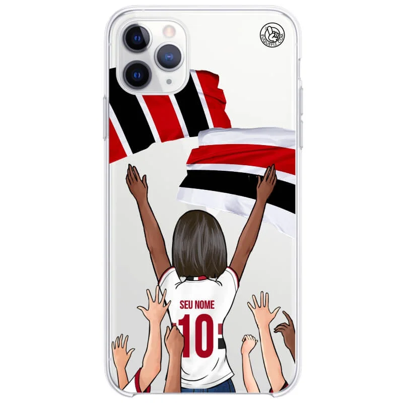 Capinha estilo São Paulo - Torcedora Cabelo Chanel