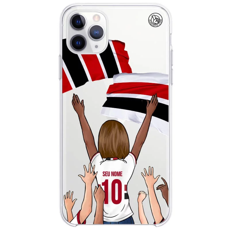 Capinha estilo São Paulo - Torcedora Cabelo Chanel