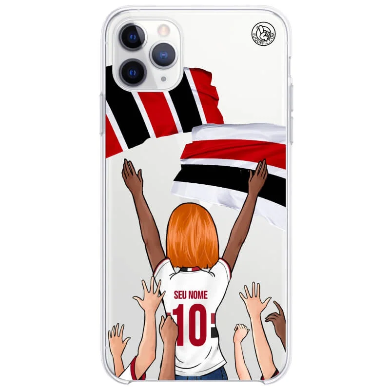 Capinha estilo São Paulo - Torcedora Cabelo Chanel