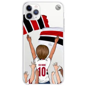 Capinha estilo São Paulo - Torcedora Cabelo Curto