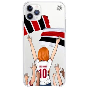 Capinha estilo São Paulo - Torcedora Cabelo Longo