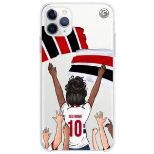 Capinha estilo São Paulo - Torcedora Cabelo Ondulado