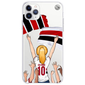 Capinha estilo São Paulo - Torcedora Rabo de Cavalo