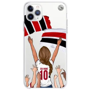 Capinha estilo São Paulo - Torcedora Cabelo Trançado