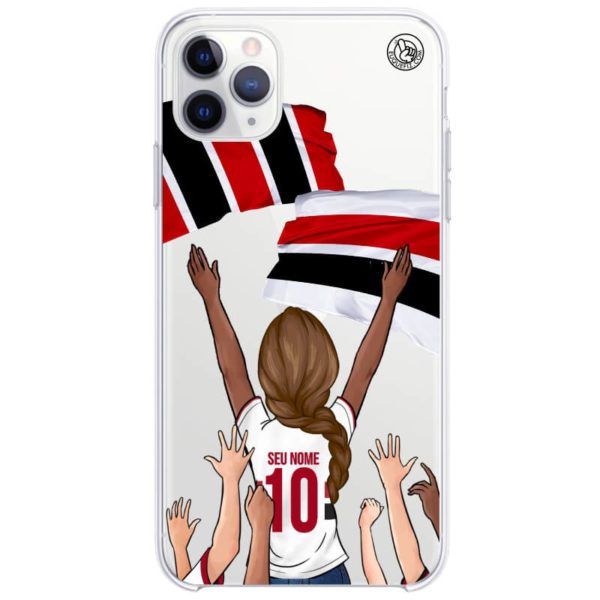 Capinha estilo São Paulo - Torcedora Cabelo Trançado