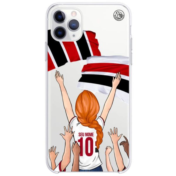 Capinha estilo São Paulo - Torcedora Cabelo Trançado