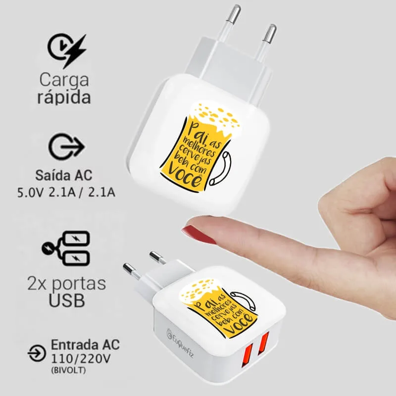Carregador Turbo Duplo - As melhores cervejas