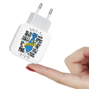 Carregador Turbo Duplo - Feliz Dia dos Pais