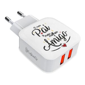 Carregador Turbo Duplo - Pai, meu melhor amigo