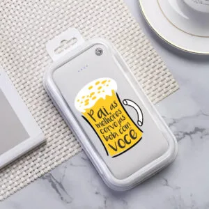 Carregador Portátil Power Bank (10000mAh) As melhores cervejas