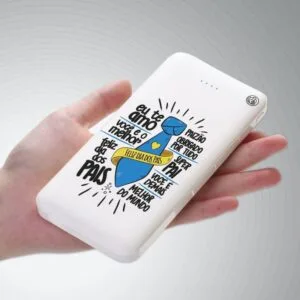 Carregador Portátil Power Bank (10000mAh) Feliz dia dos Pais
