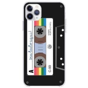 Capinha Personalizada Fita Cassete Rainbow