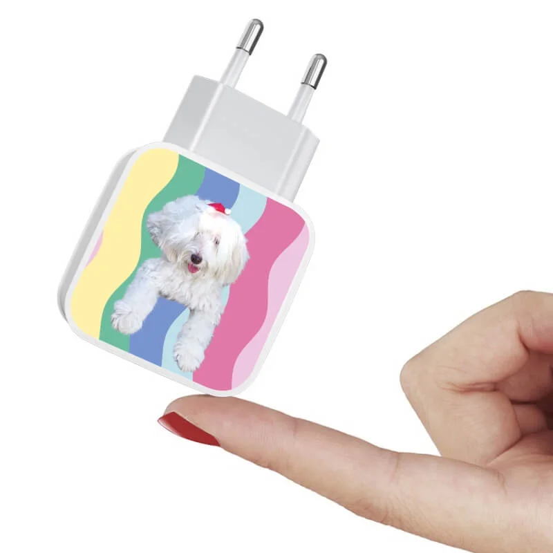 Carregador Turbo Duplo My Pet - Cute Zig Zag