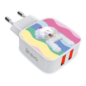 Carregador Turbo Duplo My Pet - Cute Zig Zag