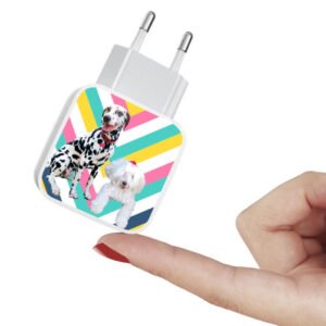 Carregador Turbo Duplo My Pet - Zig Zag Colors - 2 pets