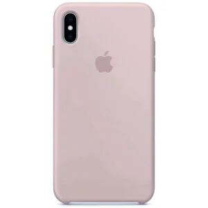 Capinha iPhone X / iPhone Xs Silicone Aveludada Nude Mod. 2