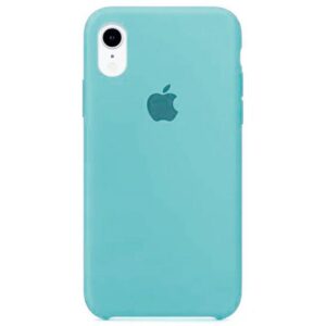 Capinha iPhone XR Silicone Aveludada Verde Tiffany