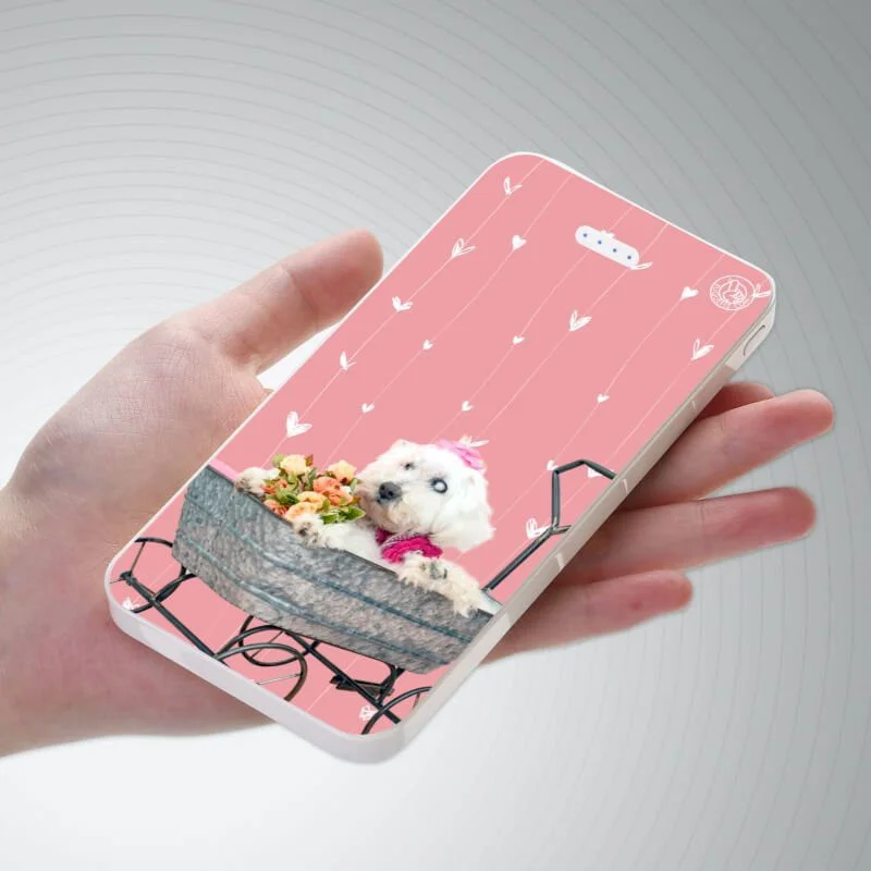 Carregador Portátil Power Bank My Pet - Pink Hearts