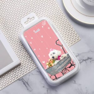 Carregador Portátil Power Bank My Pet - Pink Hearts
