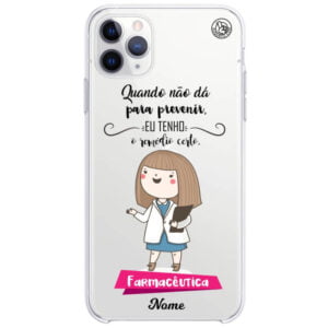 Capinha personalizada com nome - Farmacêutica