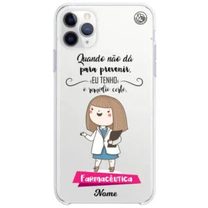 Capinha personalizada com nome - Farmacêutica