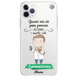 Capinha personalizada com nome - Farmacêutico