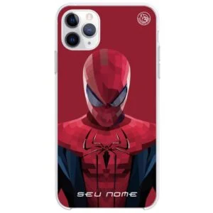 Capinha Personalizada com Nome Homem Aranha