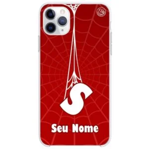 Capinha Personalizada com Nome e Inicial Homem Aranha