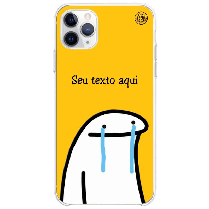 Capinha Flork Lágrimas personalizada com frase