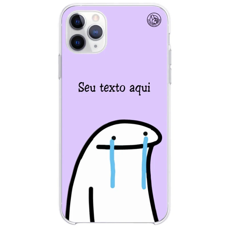 Capinha Flork Lágrimas personalizada com frase