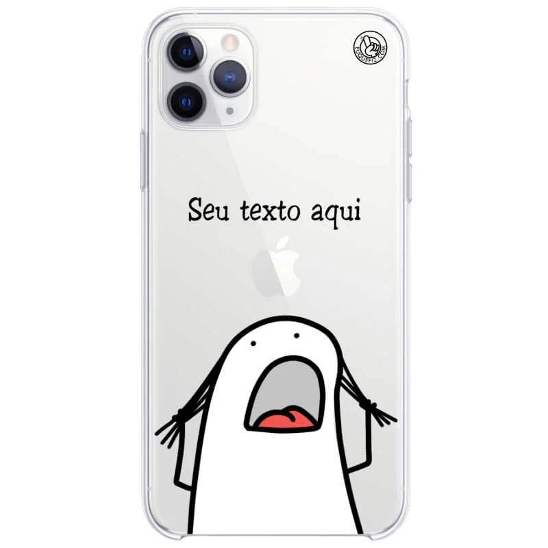 Capinha Flork Lágrimas personalizada com frase