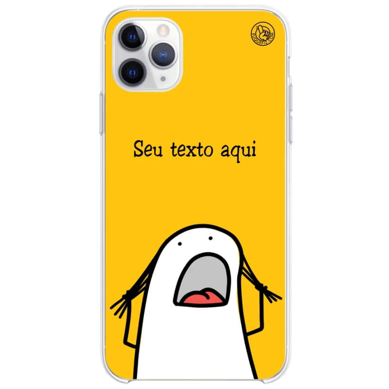 Capinha Flork Lágrimas personalizada com frase
