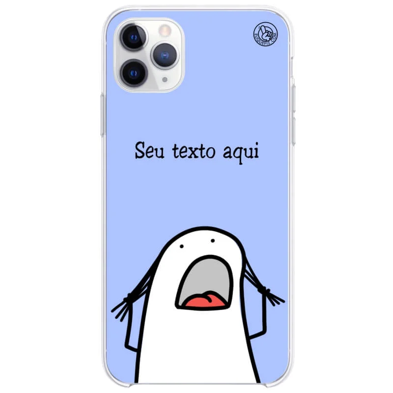 Capinha Flork Lágrimas personalizada com frase